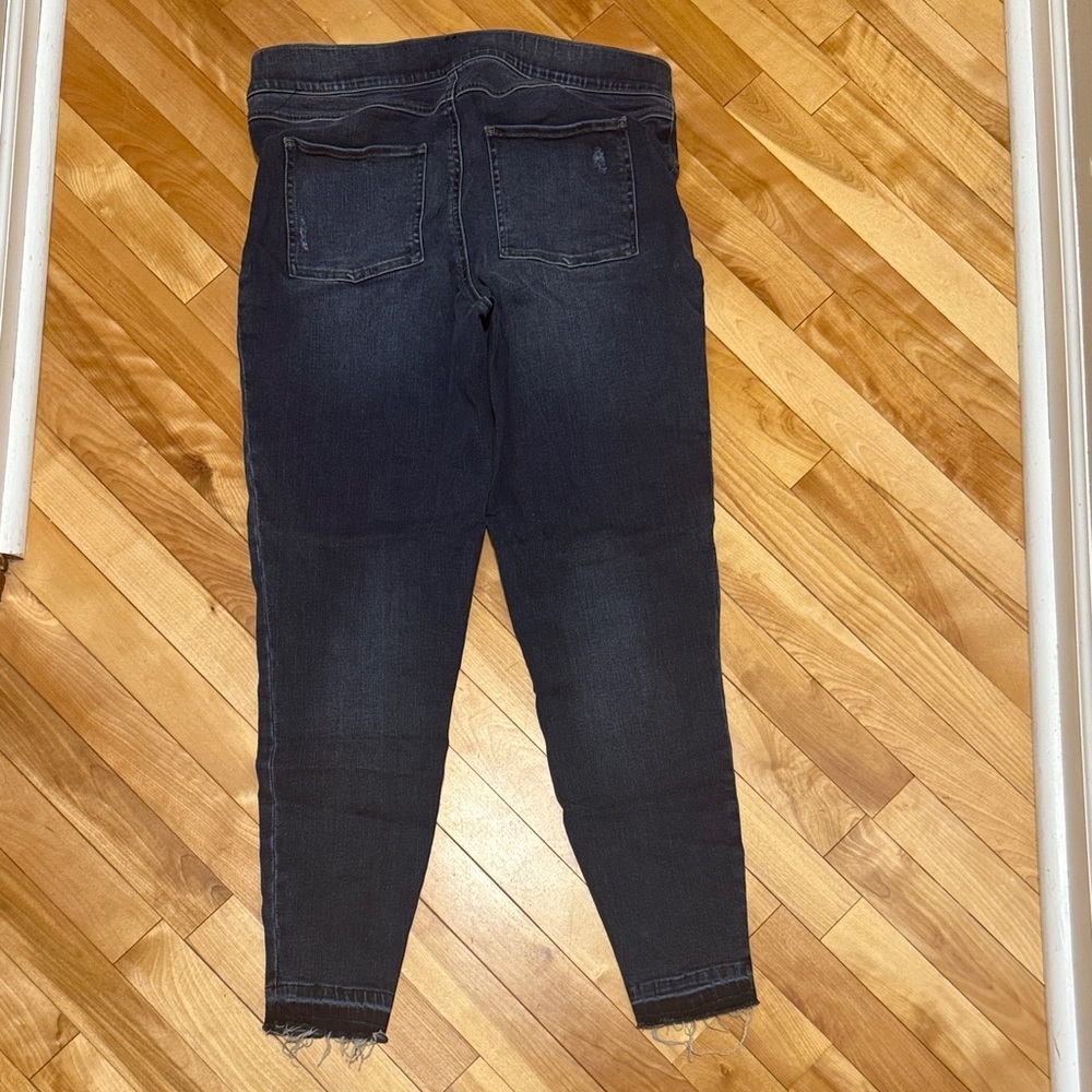 SPANX Dark Denim Skinny Jeans - Picture 4 of 9